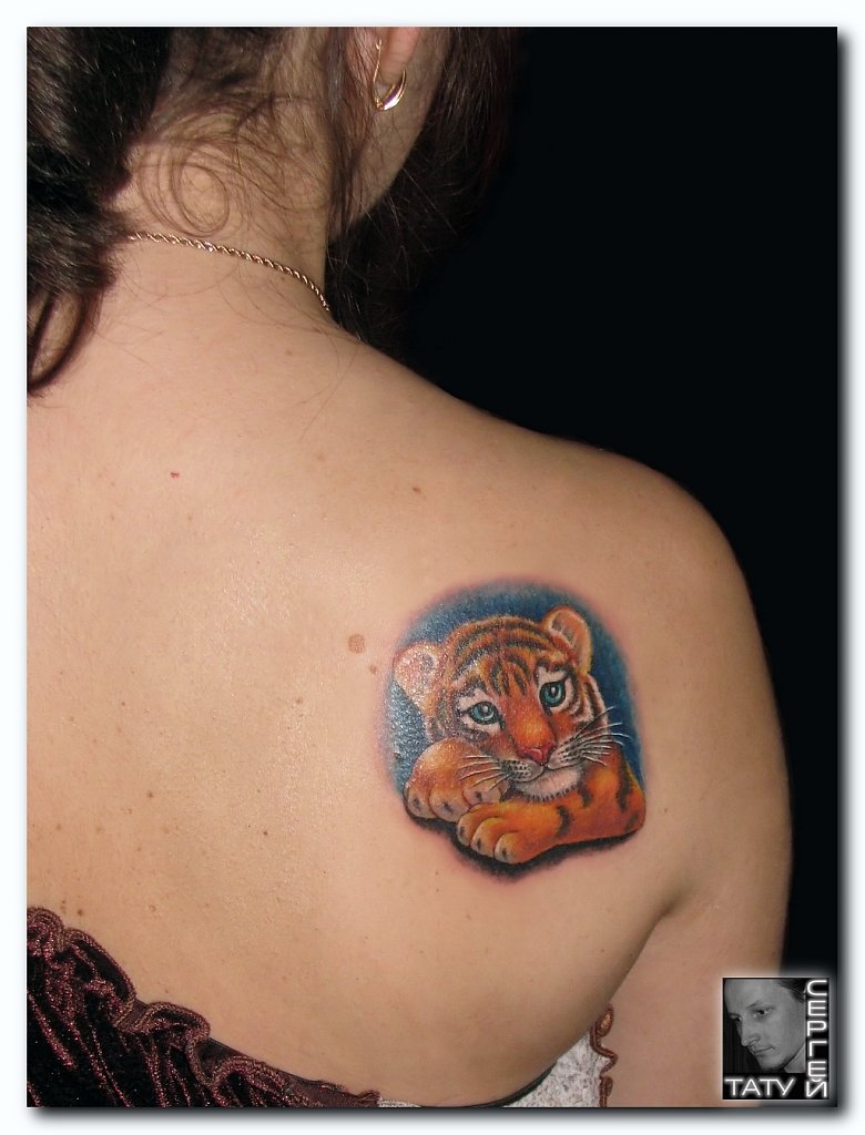 Фото и  значения татуировки Тигр. - Страница 2 Z_5be9f711